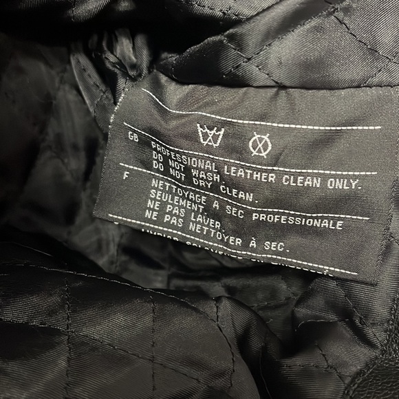 SOLD Harley Davidson Men’s Leather Flames Jacket M - Picture 6 of 8